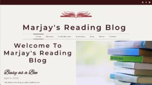 Marjay's Reading Blog